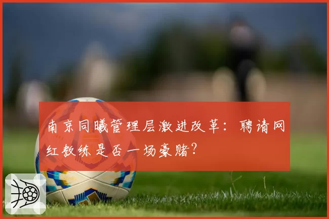 南京同曦管理层激进改革：聘请网红教练是否一场豪赌？